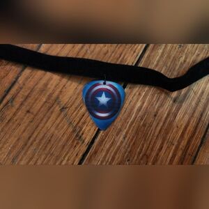 Captain America choker Necklace
